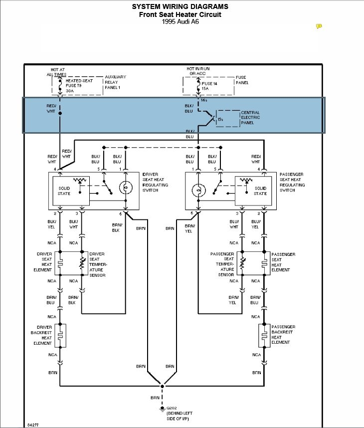 2001 Audi A6 Wiring Diagram