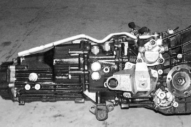 01E Tail Case Section and Oil Pump